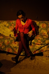 Manuel Rincón como La Prostituta